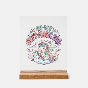 Licorne Dans Mon Produit De Style Rétro Ère De Mag