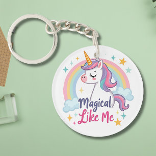 Licorne Douce avec Arc-en-Ciel 