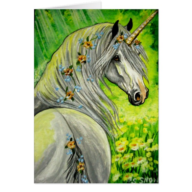 Licorne florale (Devant)