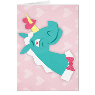 Licorne frappée par l'amour