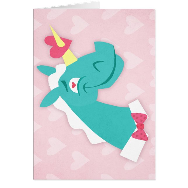 Licorne frappée par l'amour (Devant)