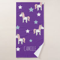 Licorne Magique Rose Mignonne Filles Violet