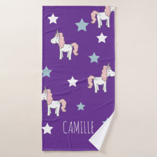Licorne Magique Rose Mignonne Filles Violet