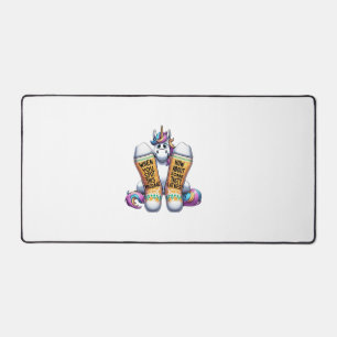 Licorne portant des chaussettes hommes femmes enfa