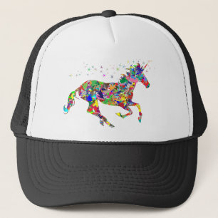 Licorne Rainbow Truckerkappe