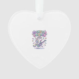 Licorne Rockstar Licorne Charmant Vêtements Graphi