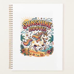 Licorne Sunshine Sabots Autocollant Commercial et