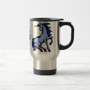 Licorne sur la tasse d'aller