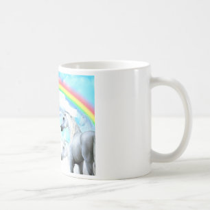Licorne - tasse de poème de fille