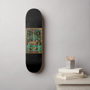 Lid des Großen Grabes von Pakal - Palenque Astrona Skateboard