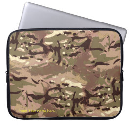 LIDJ Design. Camouflage Camouflage, darum bist du? Laptopschutzhülle