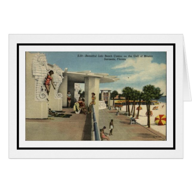 Lido Beach Casino Sarasota, Floride (Devant horizontal)