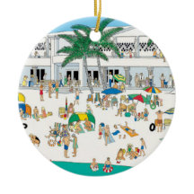 Lido Beach Sarasota Ornement