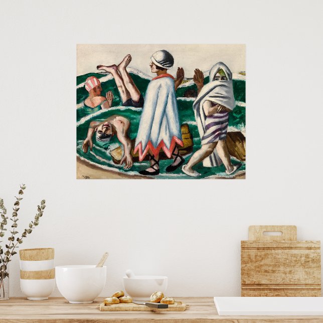 Lido | Max Beckmann | Poster (Küche)