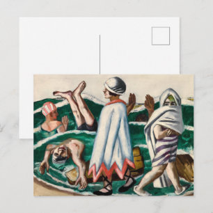 Lido Max Beckmann Postkarte