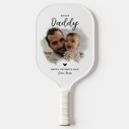 Liear Daddy | Tag des benutzerdefinierten Vaters Pickleball Schläger