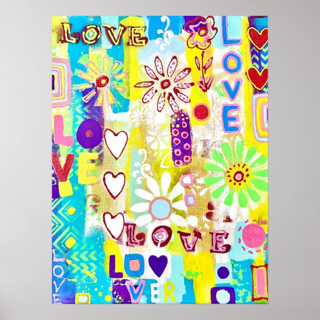 Liebe 18 x 24 Poster (Vorne)