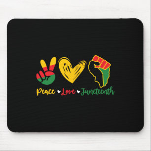 Liebe 19. Schwarzer Stolz Freiheit 4. Juli Wo Mousepad
