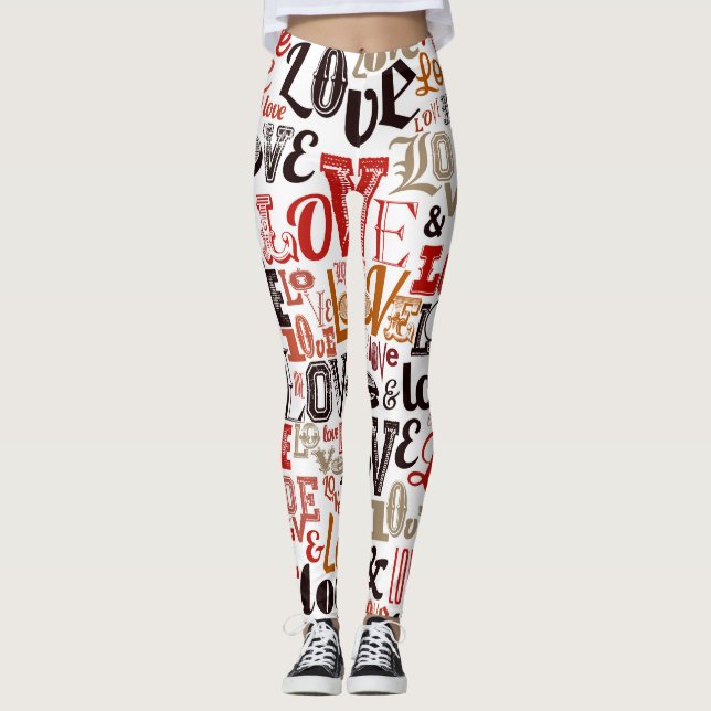 LIEBE 1 LEGGINGS (Vorderseite)