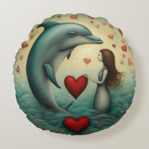 LIEBE 1 RUNDES KISSEN
