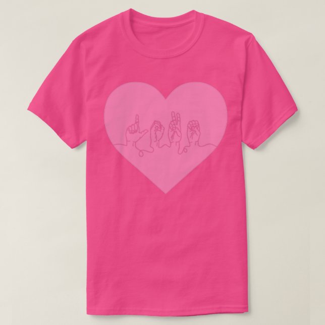 LIEBE 1 T-Shirt (Design vorne)