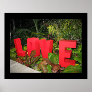 LIEBE 20" x 16", Wert-Plakat-Papier (Matt) Poster