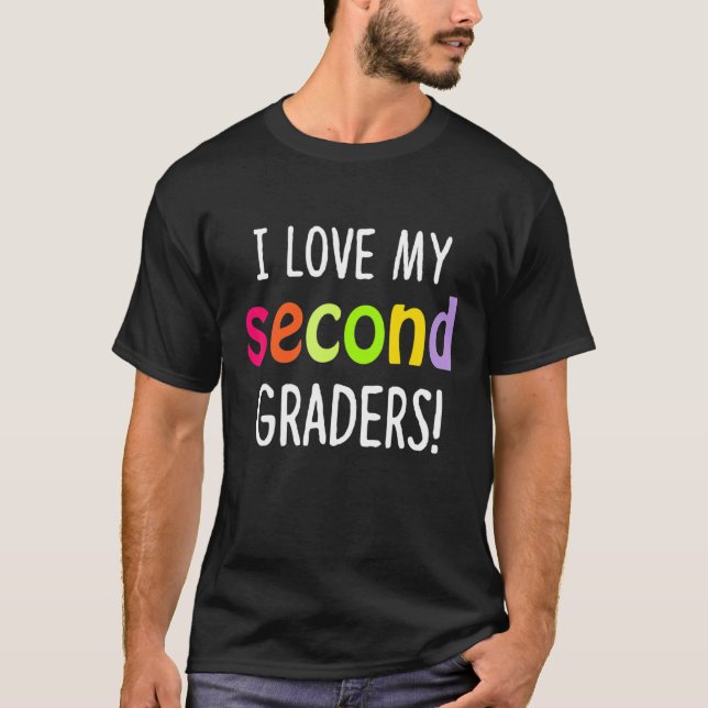 Liebe 2. Klasse T-Shirt (Vorderseite)