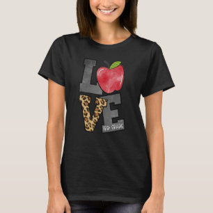 Liebe 3. Klasse Lehrer Dritter Klasse Lehrer Apple T-Shirt