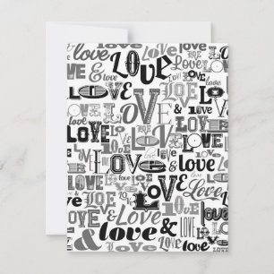 Liebe 3 mitteilungskarte
