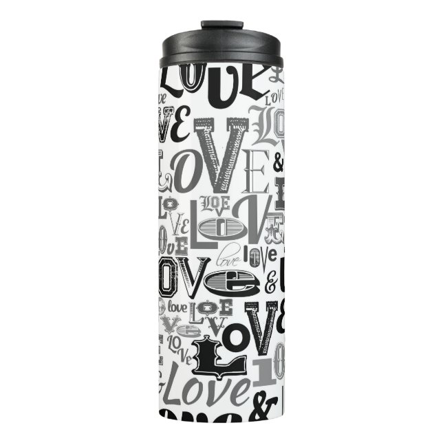 LIEBE 3 THERMOSBECHER (Vorderseite)