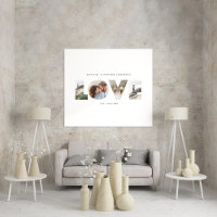 Liebe 4 Foto einfaches modernes personalisiertes G