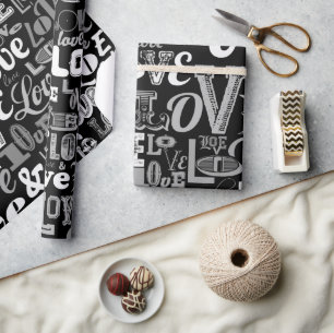 LIEBE 4 GESCHENKPAPIER