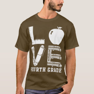 Liebe 4. Klasse - 4. Klasse zurück zur Schule T-Sh T-Shirt