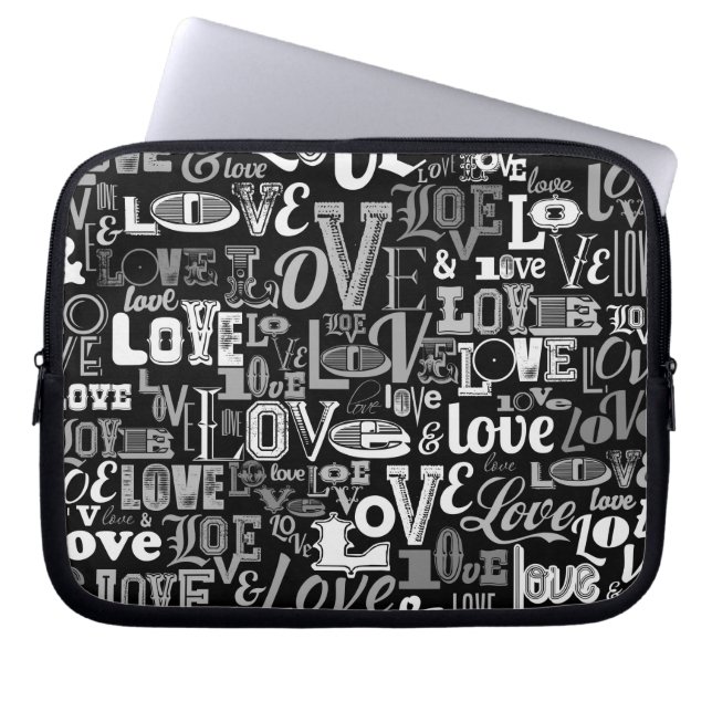 LIEBE 4 LAPTOPSCHUTZHÜLLE (Vorderseite)