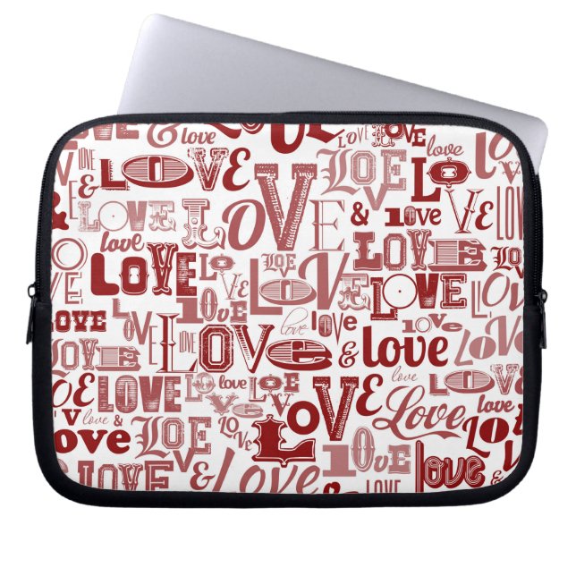 LIEBE 6 LAPTOPSCHUTZHÜLLE (Vorderseite)