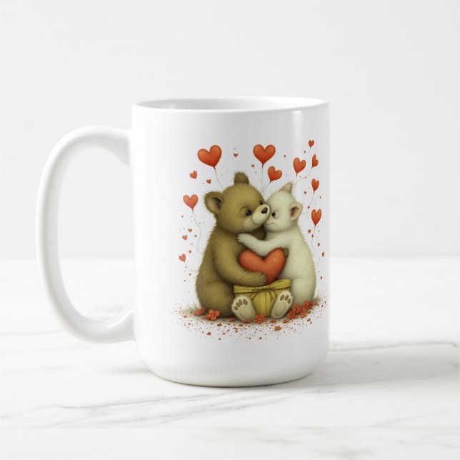 Liebe 7777 kaffeetasse (Links)