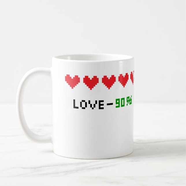 Liebe 90 Tasse (Links)