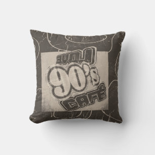 Liebe 90's Cafe Vintag - Kissen