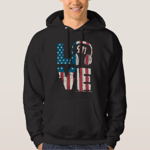 Liebe 911-Operator-Dispatcher Polizei Feuerwehrman Hoodie