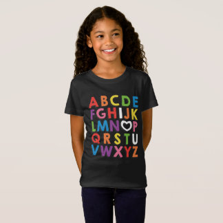 Liebe ABCs I Sie Kindergarteners-T-Shirt T-Shirt