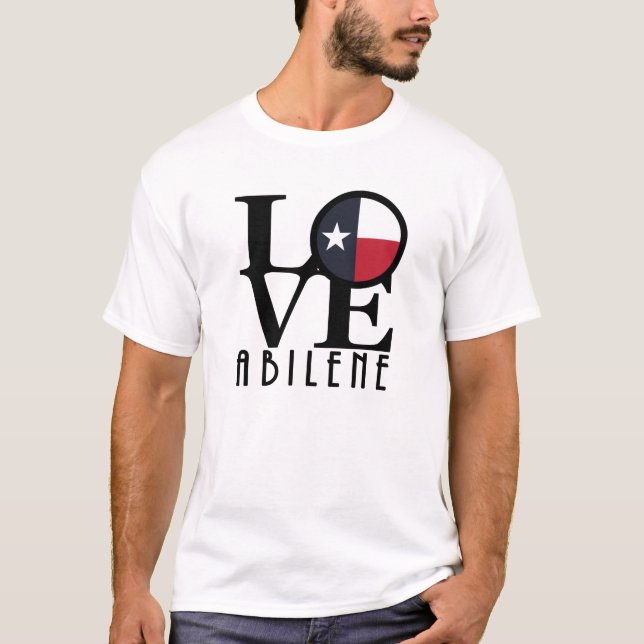LIEBE Abilene Texas T-Shirt (Vorderseite)