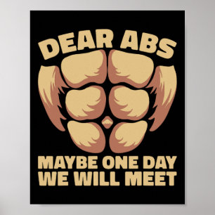 Liebe Abs vielleicht eines Tages Poster