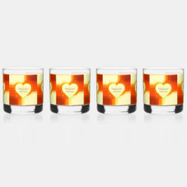 Liebe & Absicht von Gratitude Remains™ | Inspirati Whiskyglas