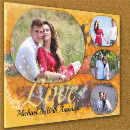 Liebe Abstrakt Sunset 0612 Art Leinwanddruck