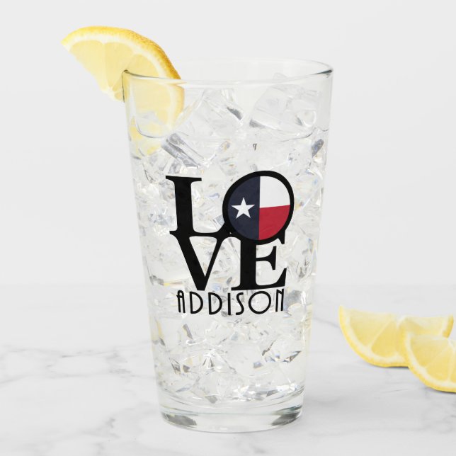 LIEBE Addison Glas (Vorderseite Ice)