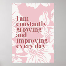 Liebe-Affirmations-Poster