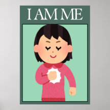Liebe-Affirmations-Poster