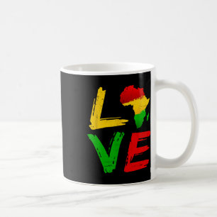 Liebe Africa Black History Monte African American  Kaffeetasse