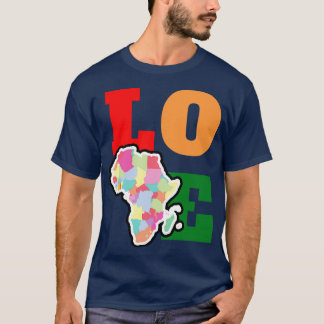 Liebe Afrika 8 T-Shirt