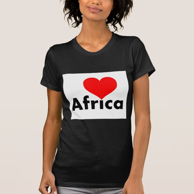 Liebe Afrika T-Shirt (Vorderseite)